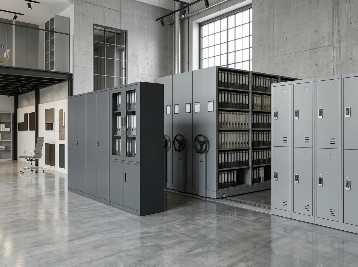 Industrial Steel Storage Cabinets & Modern Lockers